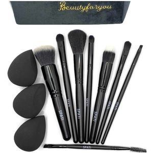 Makeup brushes set